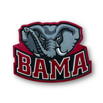 Alabama Big Al BAMA wood sign front view