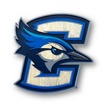 Creighton Bluejays 3D wood wall sign front view