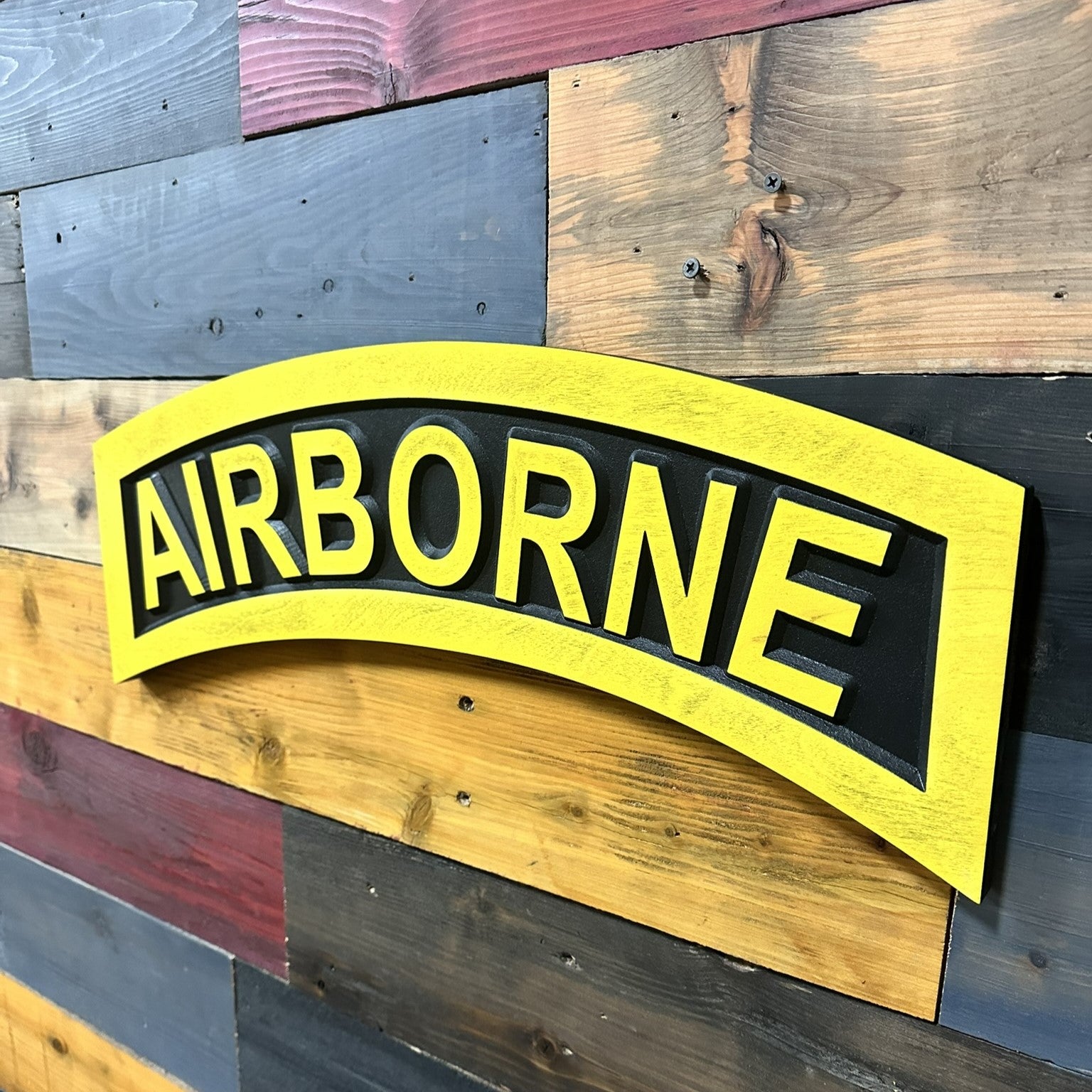 us army airborne tab sign