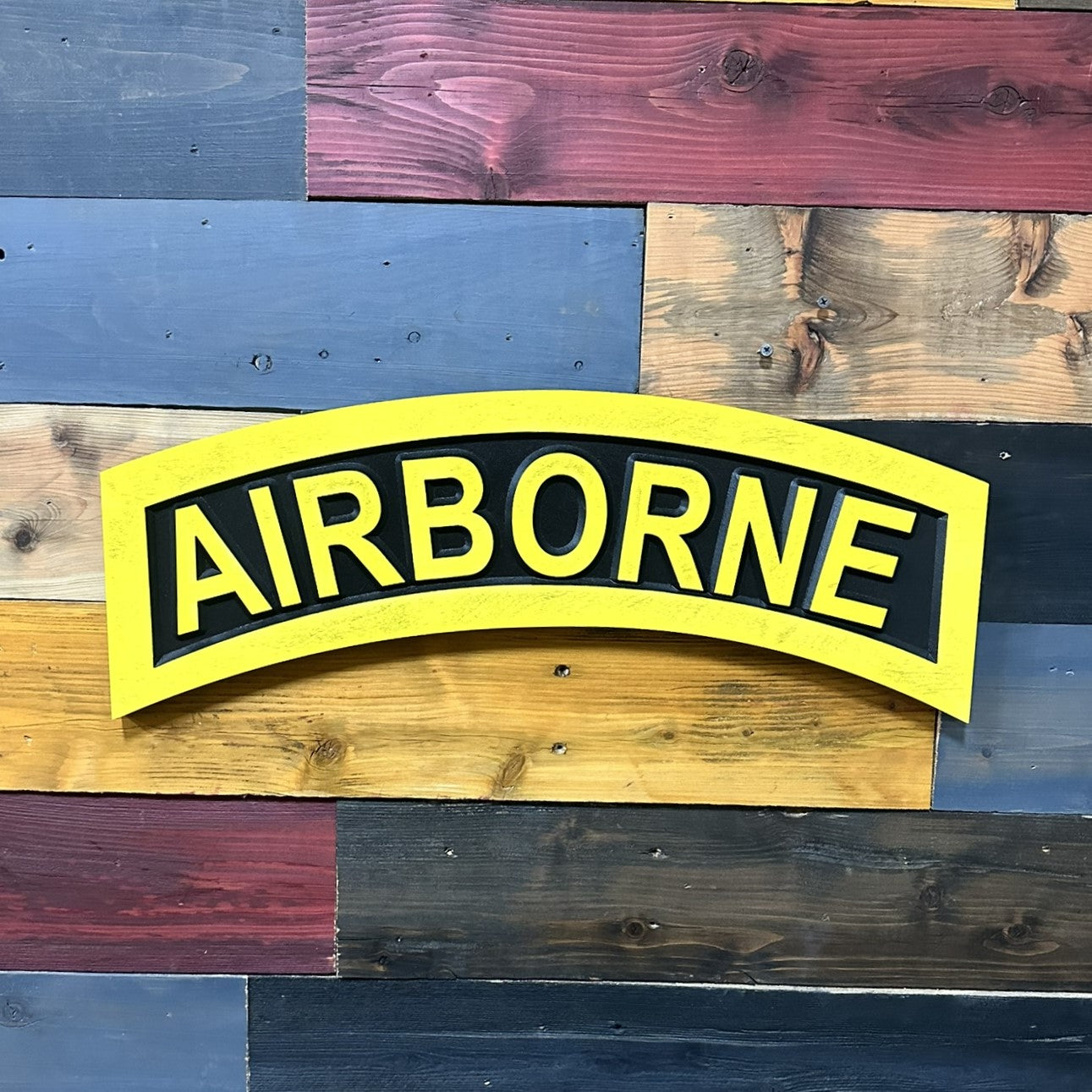 us army airborne tab sign