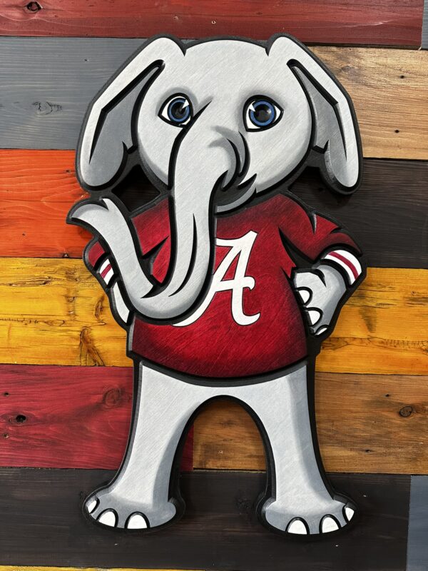 Big Al Alabama Mascot Sign 30" - Image 3