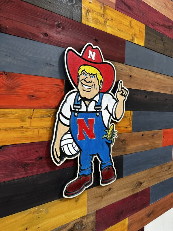 Herbie Husker Volleyball Sign 26" - Image 2