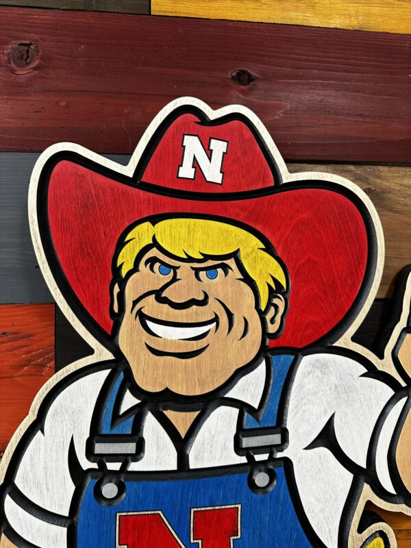 Herbie Husker Volleyball Sign 26" - Image 5