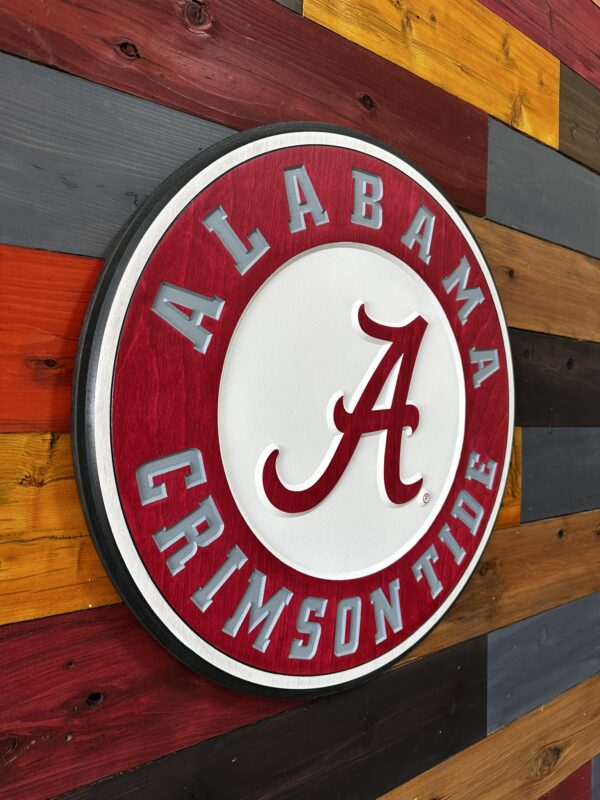 University of Alabama Round Sign 24" - Image 2